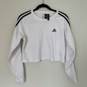 Adidas crop sweater